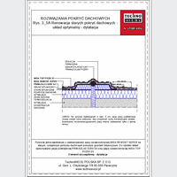 TechnoNICOL  - Renovation of old roofing - Renovation of old roofing - dilatation dwg