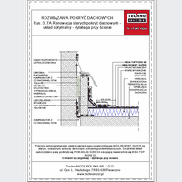 TechnoNICOL  - Renovation of old roofing - Renovation of old roofing - dilatation of the wall dwg