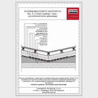 TechnoNICOL  - Roof Utility - Terrace - Roof Utility - Terrace - sealing low pressure trough dwg