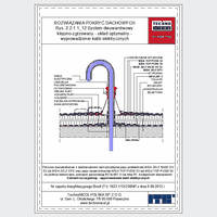 TechnoNICOL  - The two-layer glued-welded to the reinforced concrete insulated with Styrofoam - The two-layer glued-welded to the reinforced concrete insulated with Styrofoam - pin electrical cables dwg