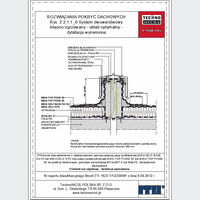 TechnoNICOL  - The two-layer glued-welded to the reinforced concrete insulated with Styrofoam - The two-layer glued-welded to the reinforced concrete insulated with Styrofoam - dilation raised dwg