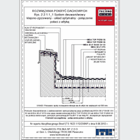 TechnoNICOL  - The two-layer glued-welded to the reinforced concrete insulated with Styrofoam - The two-layer glued-welded to the reinforced concrete insulated with Styrofoam - processing attic dwg