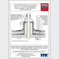 TechnoNICOL  - The two-layer glued-welded to the reinforced concrete insulated with Styrofoam - The two-layer glued-welded to the reinforced concrete insulated with Styrofoam - processing hot pipes dwg