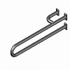 Franke Washroom Systems - Poręcz CNTX 41L - model max