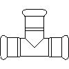 KAN-therm GmbH - Tee 18 - View dwg