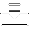 KAN-therm GmbH - Tee 35 - View dwg