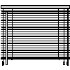 Vertex S.A. - 25mm horizontal wooden shutter - View dwg