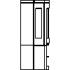 JØTUL UK LTD - Wood stoves  Jøtul F 377 - DXF side view dxf