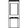 JØTUL UK LTD - Wood stoves  Jøtul F 377 - Dxf front view dxf