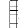 JOTUL Polska - Wkład kominowy Jotul FS 166-I 570 FL - dxf widok z boku dxf