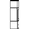 JØTUL UK LTD - Wood stoves  Jøtul F 361 HT - DXF side view dxf