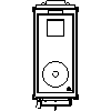 JØTUL UK LTD - Wood stoves  Jøtul F 118 - Plan view dwg