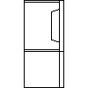 JOTUL Polska - Piec Jotul F 165 - dxf widok z boku dxf