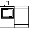 JOTUL Polska - Wkład kominowy Jotul Cube WS GL - I 500FL - dxf widok z przodu dxf