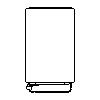 JOTUL Polska - Piec Jotul F 602 - widok z góry dwg