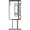 JØTUL UK LTD - Wood stoves  Jøtul F 373 - DXF side view dxf