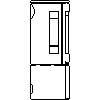 JOTUL Polska - Piec Jotul F 375 - widok z boku dwg