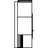 JØTUL UK LTD - Wood stoves Jøtul FS-43 and FL 350 - DXF side view dxf