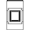 JØTUL UK LTD - Wood stoves Jøtul FS-43 and FL 350 - Dxf front view dxf