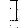 JOTUL Polska - Piec Jotul F 365 HT - dxf widok z boku dxf