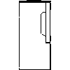 JOTUL Polska - Piec Jotul F 263 - dxf widok z boku dxf