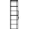 JOTUL Polska - Wkład kominowy Jotul FS 165-I 400 FL - dxf widok z boku dxf