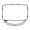 JOTUL Polska - Piec Jotul F 8 - dxf widok z góry dxf