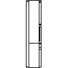 JOTUL Polska - Scan 58-9 HT - widok z boku dwg