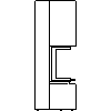 JØTUL UK LTD - DANISH HEATING IDEAS Scan DSA 5 - DXF side view dxf