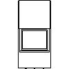 JØTUL UK LTD - DANISH HEATING IDEAS Scan DSA 5 - Dxf front view dxf