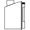 JØTUL UK LTD - DANISH HEATING IDEAS Scan DSA 3-2 - DXF side view dxf