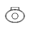 JØTUL UK LTD - DANISH HEATING IDEAS Scan 58-4 wall - Dxf view from the top dxf