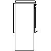 JØTUL UK LTD - DANISH HEATING IDEAS Scan Andersen 10 soapstone - DXF side view dxf