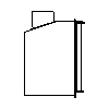 JØTUL UK LTD - DANISH HEATING IDEAS Scan DSA 7-5 - DXF side view dxf