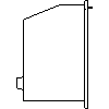 JØTUL UK LTD - Wood stoves ILD 6 Classic L - DXF side view dxf