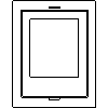 JØTUL UK LTD - Wood stoves ILD 6 Classic L - Dxf front view dxf