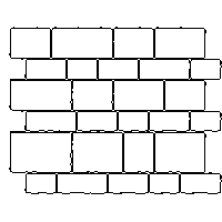 Bruk-Bet Sp. z o.o. - Paving slabs  of 8 cm PROSPECT - Pattern 2 dwg