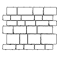 Bruk-Bet Sp. z o.o. - Paving slabs  of 8 cm PROSPECT - Pattern 3 dwg