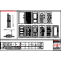 KRAT-MET - Security doors 10C - KMT_CLASSIC_Antywłamaniowe kl.3_90_10C_lewe dxf dxf