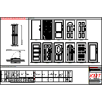 KRAT-MET - Security doors 15C - KMT_CLASSIC_Antywłamaniowe kl.3_90_15C_lewe dwg