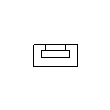 Grupa Prefabet S.A. - Block U 590x240x120 mm - Side view dwg