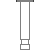 Franke Washroom Systems - Soap dispenser SD 110 - Plan view dwg