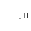 Franke Washroom Systems - Dozownik mydła SD 110 - widok z boku dwg