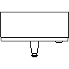 Franke Washroom Systems - Dozownik mydła RODX 619 - widok z góry dwg