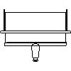 Franke Washroom Systems - Dozownik mydła STRX 619E - widok z góry dwg