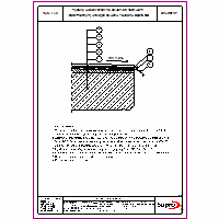 Sopro Bauchemie GmbH  - Balconies - The typical layout of the balcony of the carrier isothermal, the edge of the balcony - drip Sopro OB dwg