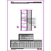 Paroc Group Oy - Insulation of buildings, energy-saving and passive - EE-02 insulation of exterior wall light wet method (ETICS) dwg