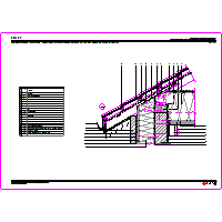 Paroc Group Oy - Insulation of buildings, energy-saving and passive - EEm02, energy-efficient insulation solution brick building (the roof rafter with non-usable attic) dwg