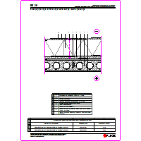 Paroc Group Oy - Insulation of buildings, energy-saving and passive - EE-06, insulation plate, concrete (channel) flat roof dwg