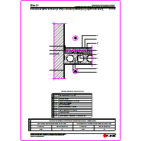 Paroc Group Oy - Acoustic insulation of walls and ceilings - GIm01, Soundproofing concrete slab-channel connection details to the wall dwg